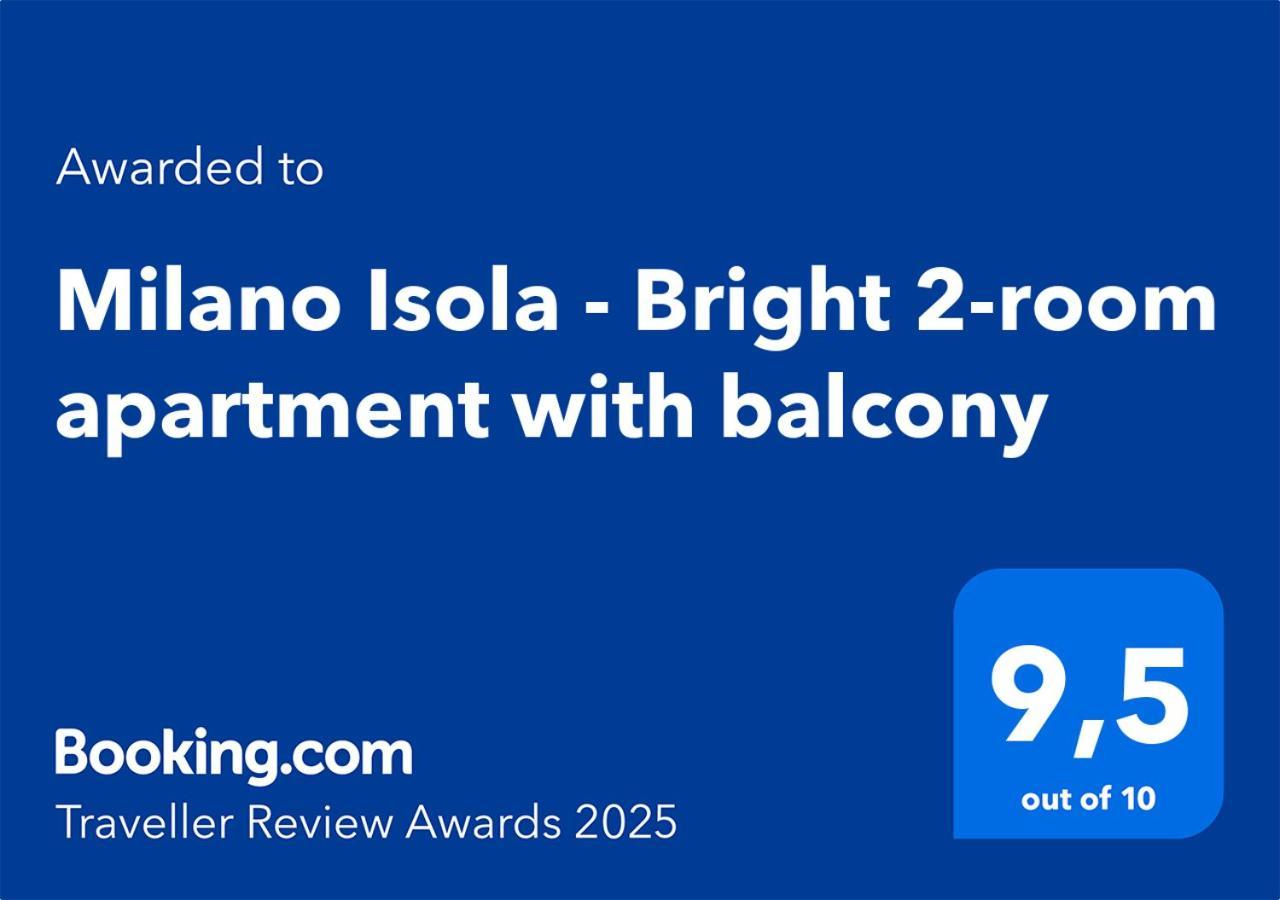 Milano Isola - Bright 2-Room Apartment With Balcony Екстер'єр фото